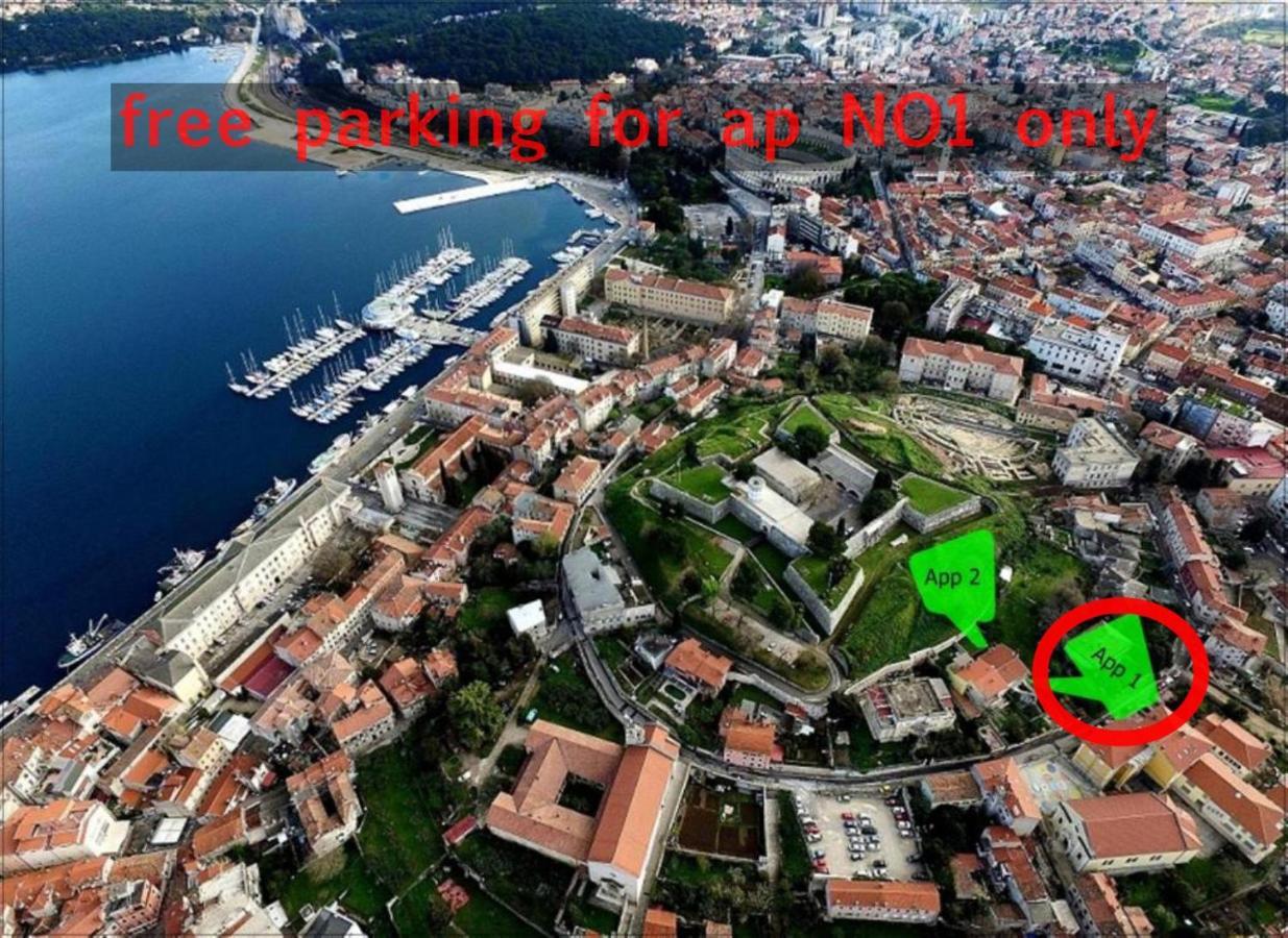 Apartments Bonvenon2Center Pula Exterior photo